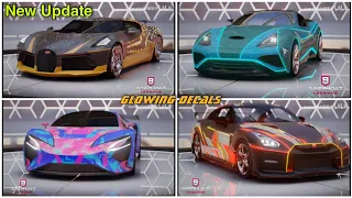 Asphalt 9 : All New 6 Glowing Decals , New Cars , New York Location | Asphalt 9 China Version 🔥