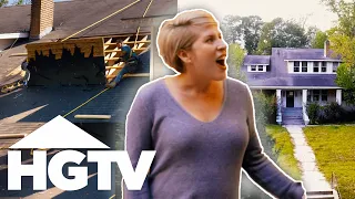 Erin And Ben Tear Down Roof To Create Amazing Outdoor Space | Home Town