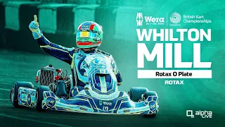 ROTAX O PLATE | 2023 Wera Tools British Kart Championships Live Stream