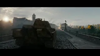 Последний бой Т 34 на мосту