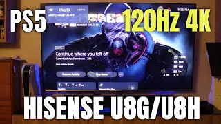 How To Enable 4K 120Hz HDR On The Hisense U8G/U8H using PS5