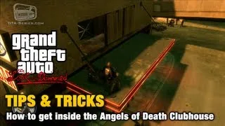 GTA: The Lost and Damned - Tips & Tricks - How to get inside the Angels of Death Clubhouse