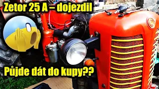 ZETOR 25 A - oprava palivové soustavy  | Už rok stojí na místě| Diesel fuel system repair