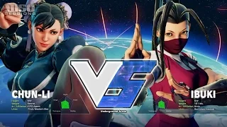 Street Fighter 5 – Ibuki Matches【Compilation】