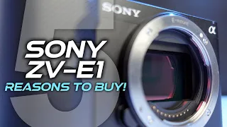 Sony ZV-E1 Top 5 Reasons Why You Should Buy It