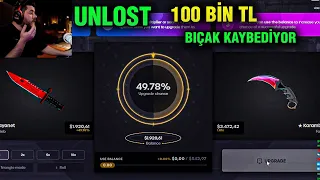 UNLOST KEYDROPTA 100 BİN TL BIÇAK KAYBEDİYOR