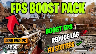 APEX LEGENDS SEASON 16 : FPS BOOST & Lag Fix | Best Settings For increase Low End Pc performance