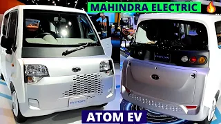 Mahindra Atom EV - Rs 3 Lakh Electric Car | Range, Features, Interiors | Mahindra Electric Review