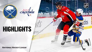 Sabres @ Capitals 2/18/21 | NHL Highlights