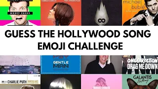 Guess the song from emoji | Hollywood Hits