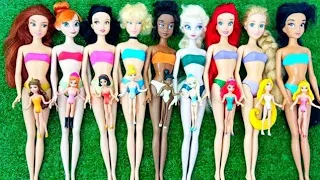 Looking for Disney Princess Dresses DIY Miniature Ideas for Barbie Wig, Dress, Faceup, and More! DIY