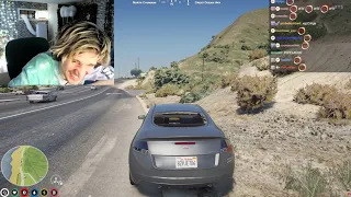 xQc Laughed So Much He Had To Pull Over...