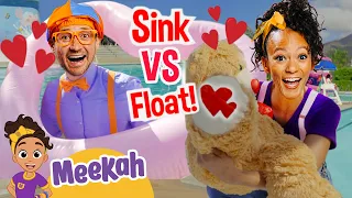 Sink VS Float (Valentines Day) | Educational Videos for Kids | Blippi and Meekah Kids TV