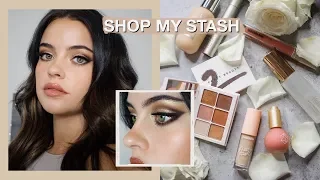 SHOP MY STASH 💸  | Trying New & Old Makeup | Julia Adams