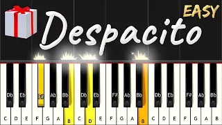 Деспасито легкий разбор на фортепиано | Despacito easy piano tutorial (synthesia)