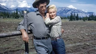 Marilyn Monroe, Robert Mitchum And  Sammy Davis Jr. "The River Of No Return" And "Mr. Show Business"