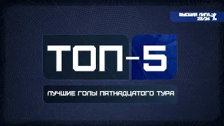 Топ голов 15 тура Высшей Лиги СФЛ СПб 2023/2024 г