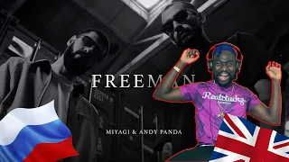 BEST RUSSIAN ARTISTS!! 🇷🇺 🇬🇧 UK REACTS TO MIYAGI & ANDY PANDA - FREEMAN (OFFICIAL VIDEO)