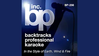 Can't Hide Love (Karaoke Instrumental Track) (In the Style of Earth, Wind and Fire)