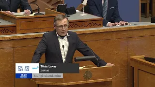 Riigikogu istung, 8.01.2024