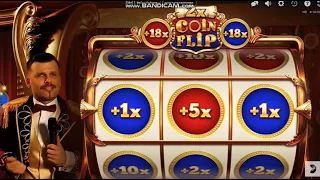 EVOLUTION GAMING - CRAZY COIN FLIP SLOT GAME FIRST OFFICIAL FOOTAGE