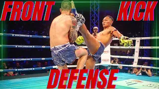 How To Defend Front Kicks