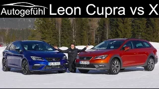 Seat Leon ST Cupra vs Leon X-Perience comparison REVIEW - Autogefühl