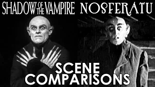 Nosferatu (1922) and Shadow of the Vampire (2000) - scene comparisons