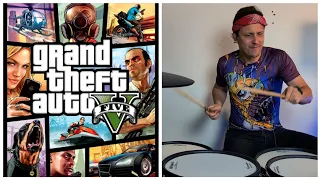 Grand Theft Auto V - Loading Screen Music Theme / Drum Cover Bruno Silva