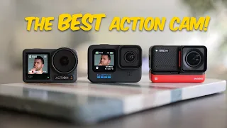 GoPro Hero 11 vs DJI Action 3 vs Insta360 ONE RS! - Which is the BEST Action Cam? | VERSUS