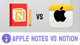 Notion Vs Apple Notes: Note-taking Side-by-Side Comparison | Speed matters!