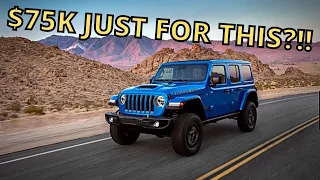 $75,000 for the NEW 2021 Jeep Wrangler 392 Launch Edition - IS IT WORTH IT?!?!