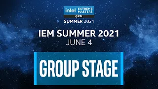 Full Broadcast: IEM Summer 2021 - Group Stage Day 2 - June 4, 2021