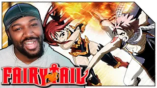 NATSU VS ERZA?!! | Fairy Tail Reaction Episode 9 & 10 #fairytail