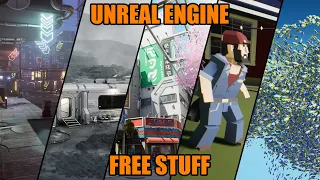 Unreal Engine Marketplace Free Stuff | $527 FOR FREE | May 2024