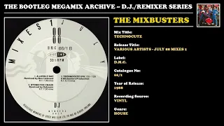 THE MIXBUSTERS * TECHNOCUTZ * D.M.C. Records 66/1 * 1988