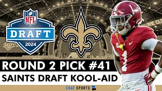 New Orleans Saints TRADE UP To Draft Kool-Aid McKinstry With Pick 41 In 2nd Round 2024 NFL Draft