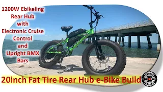 All Amazon Parts_1200W 20x4 20in Rear Hub Fat Tire Kit E-bike Electric Bike Build