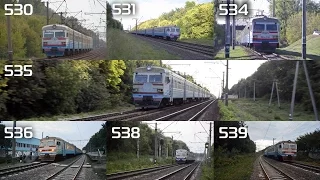 Электропоезда депо Фастов | ЭР9М-53Х | 2015-2016