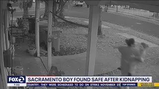 Surveillance video reveals portion of Sacramento kidnapping