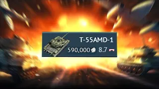 some T-55AMD-1 experience