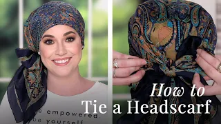 How To Tie A Headscarf | Easy Head Scarf Styles (2020)