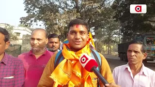 A Young Boy Started Walking From Talcher To Ayodhya || Padyatra From Talcher to Ayodhya