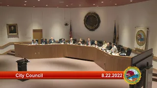 8.22.2022 City Council