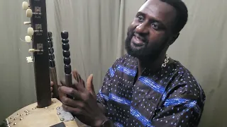 Gambian Griot Jali Bakary Konteh plays Alhaji Bamba Bojang from Brikama - Part 1 of 4