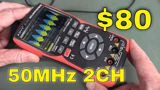 EEVblog 1597 - Zoyi ZT-703S $80 2CH 50MHz Oscilloscope/Multimeter Review