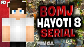 BOMJ HAYOTI FINAL #8 ◼ MINECRAFT ◼ UZBEKCHA SERIAL