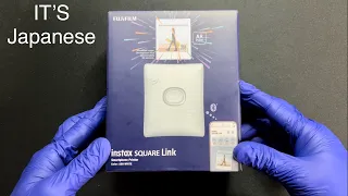 FUJIFILM || INSTAX SQUARE LINK ||SMART PHOTO PRINTER || UNBOXING ||