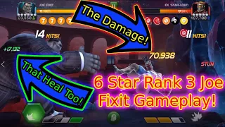 6 Star Rank 3 Joe Fixit Gameplay! I'm In Love With This Champion! CCP (With & Without Suicides) MCOC