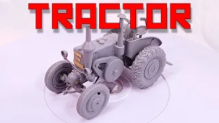 Tractor! MiniArt German Tractor D8506 Mod.1937 [1:35]